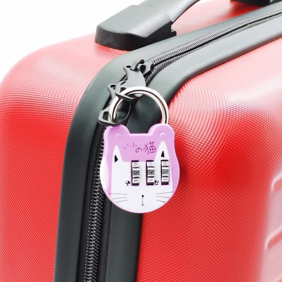 Mini Cat Design Padlock with Code - Picture 8 of 8